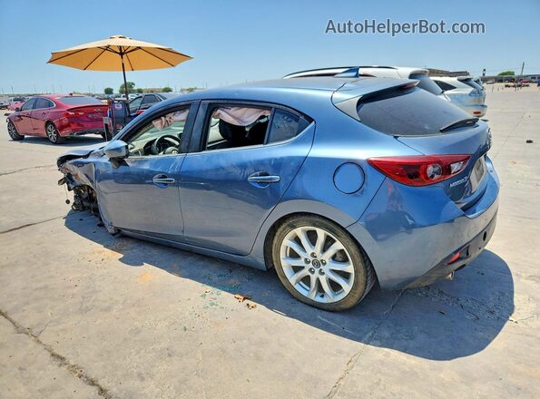 JM1BM1N30G1277628 2016 MAZDA 3 Blue Trasero derecho