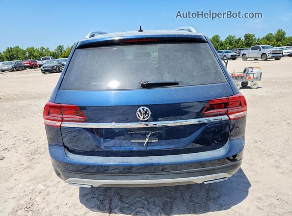 1V2AP2CAXKC576565 2019 VOLKSWAGEN ATLAS Blue Vista interior delantera