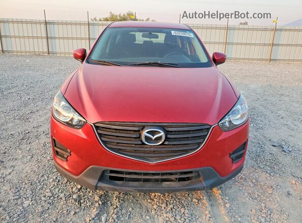 JM3KE4BY9G0798021 2016 MAZDA CX-5 Red უკანა ხედი