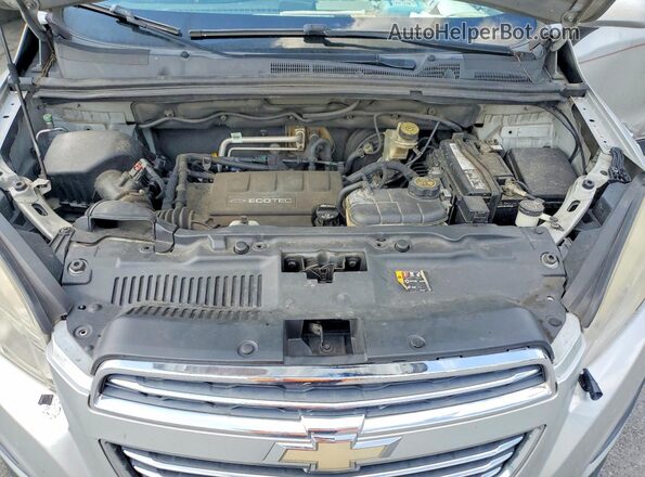 KL7CJKSB2GB526887 2016 CHEVROLET TRAX Silver VIN կոդի պիտակի տեսք