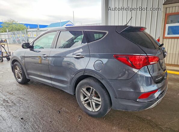 5XYZT3LB0JG563400 2018 HYUNDAI SANTA FE Gray Հետևի աջ