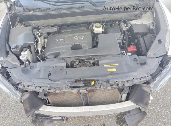 5N1DL0MM8LC524274 2020 INFINITI QX60 Silver Widok naklejki z numerem VIN