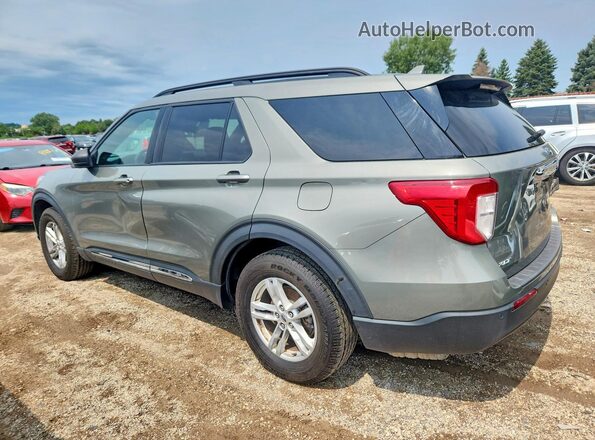 1FMSK8DHXLGB09848 2020 FORD EXPLORER Green Задня права чверть