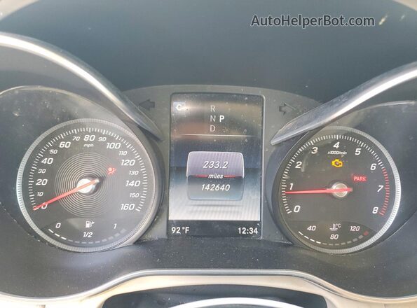 WDC0G4JB6HF165041 2017 MERCEDES-BENZ GLC-CLASS White Vista de los asientos traseros