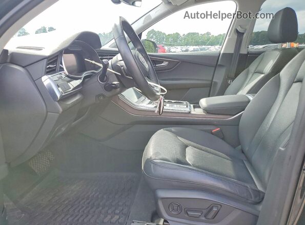 WA1LXAF73LD000097 2020 AUDI Q7 Black Առջևի վահանակի տեսք