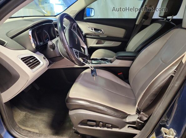 2GKALPEK5H6199312 2017 GMC TERRAIN Blue Widok deski rozdzielczej