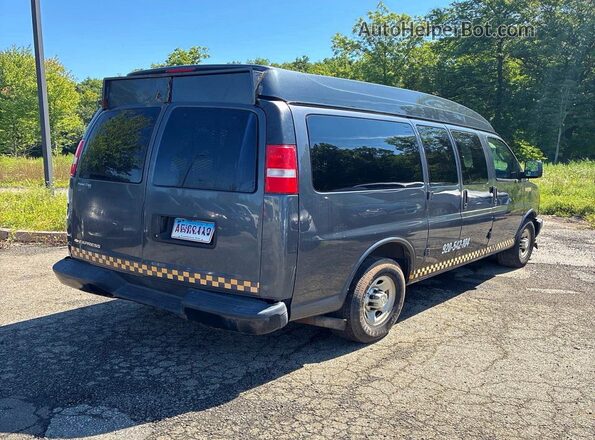 1GAWGEFF0H1252716 2017 CHEVROLET EXPRESS Gray Передня права чверть