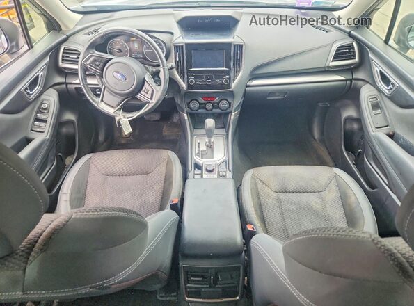 JF2SKAGC9LH473556 2020 SUBARU FORESTER Silver ხელსაწყოთა პანელის ხედი