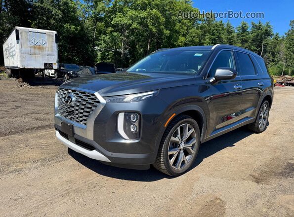 KM8R4DHE0LU066415 2020 HYUNDAI PALISADE Blue Trasero derecho