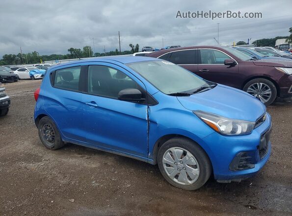 KL8CB6SA6HC791914 2017 CHEVROLET SPARK Blue Widok z przodu