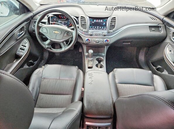 2G1105SAXH9145628 2017 CHEVROLET IMPALA White Вид щитка приладів