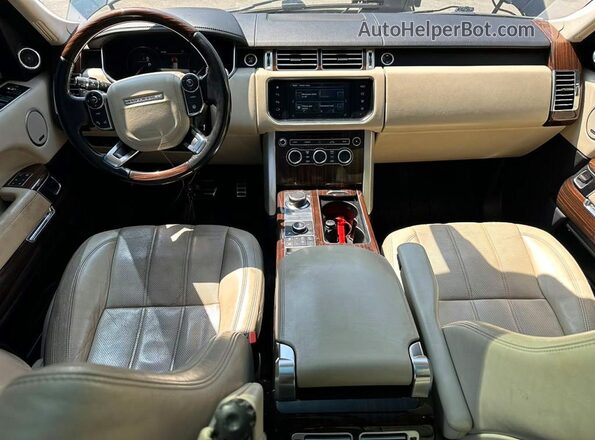 SALGS2EF9GA293153 2016 LAND ROVER RANGE Unknown - Not Ok For Inv. Dashboard view