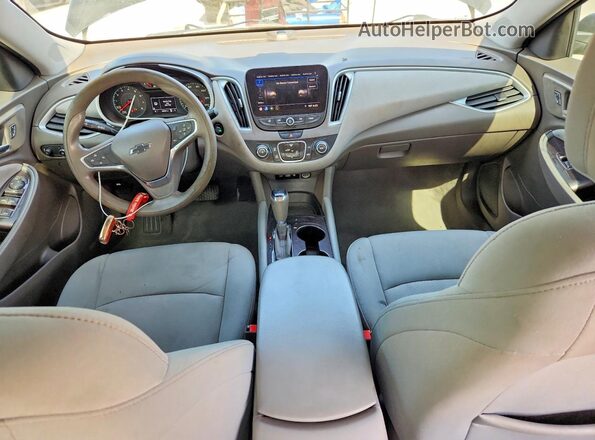 1G1ZB5ST2KF142719 2019 CHEVROLET MALIBU Black Vista del cuadro de instrumentos