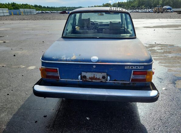 4228796 1974 BMW 2000 Blue Вид ззаду