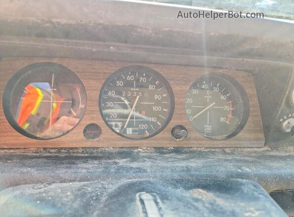 4228796 1974 BMW 2000 Blue Вид щитка приладів