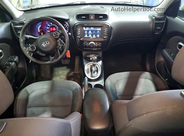 KNDJN2A26K7918752 2019 KIA SOUL Зеленый Вид щитка приборов