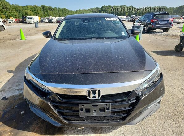 1HGCV1F11JA075601 2018 HONDA ACCORD Brown უკანა ხედი