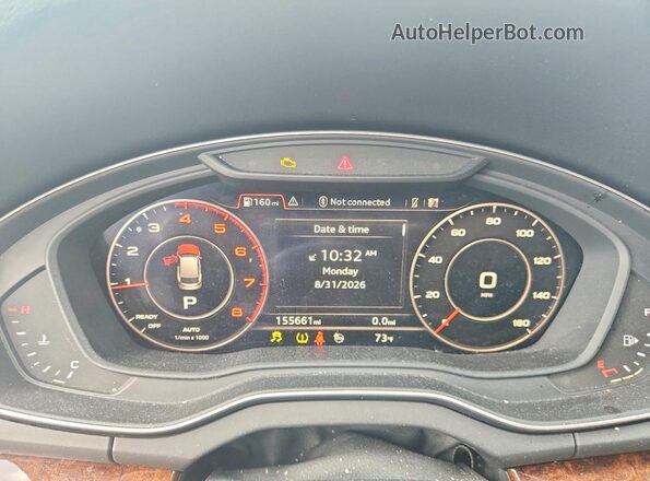 WA1BNAFY8J2133635 2018 AUDI Q5 Blue Widok tylnych siedzeń