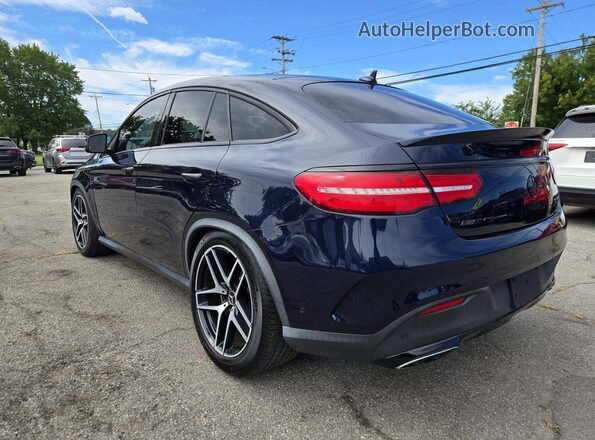 4JGED6EB5JA102599 2018 MERCEDES-BENZ GLE Black Передня права чверть
