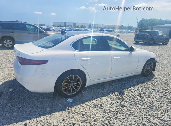 ZARFAEBN2J7590021 2018 ALFA ROMEO GIULIA White Передня права чверть
