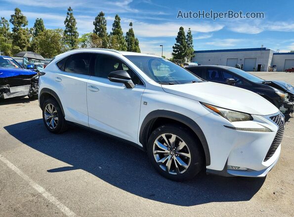 JTJYARBZ8G2029127 2016 LEXUS NX White Widok z przodu