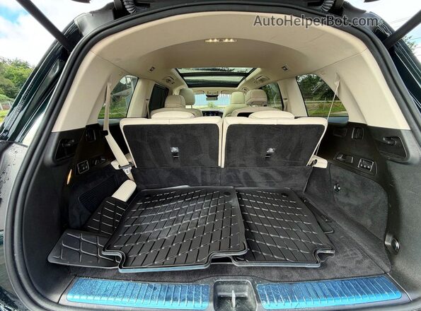 4JGFF5KE9NA714396 2022 MERCEDES-BENZ GLS Black VIN კოდის სტიკერის ხედი
