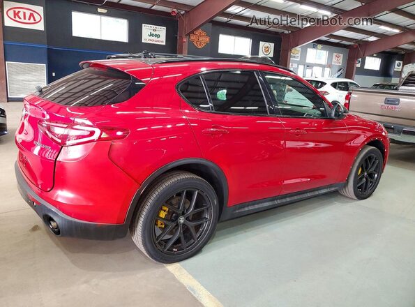 ZASPAKBN7K7C53964 2019 ALFA ROMEO STELVIO Burgundy წინა მარჯვენა