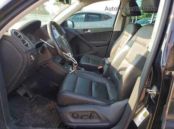 WVGBV7AX0GW515176 2016 VOLKSWAGEN TIGUAN Black Вид панелі приладів