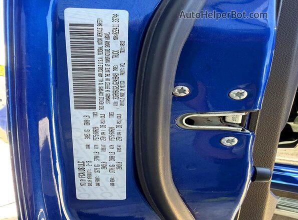 3C6RR6KG2JG249849 2018 RAM 1500 Blue 