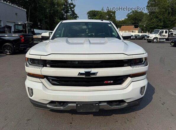 1GCVKREC1HZ142730 2017 CHEVROLET SILVERADO White Widok z tyłu