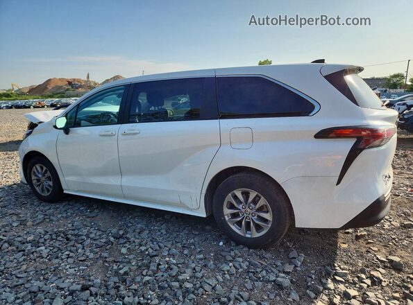 5TDKRKEC5NS128123 2022 TOYOTA SIENNA White Rear right