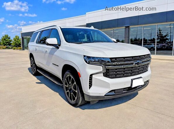 1GNSKEKT5MR466443 2021 CHEVROLET SUBURBAN White უკანა მარცხენა