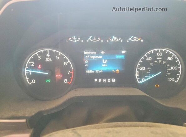 1FTMF1EB4NKE27564 2022 FORD F150 White Widok tylnych siedzeń