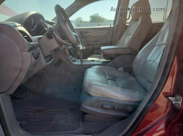 1GNKRJKD6GJ219190 2016 CHEVROLET TRAVERSE Red Dashboard view