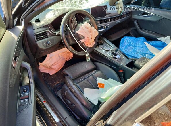 WAUENAF43JN004827 2018 AUDI A4 Black Widok zestawu wskaźników