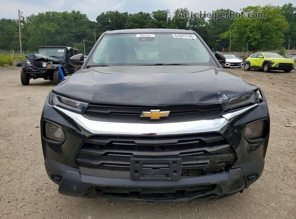 KL79MNSL5NB022570 2022 CHEVROLET TRAILBLAZER Black უკანა ხედი