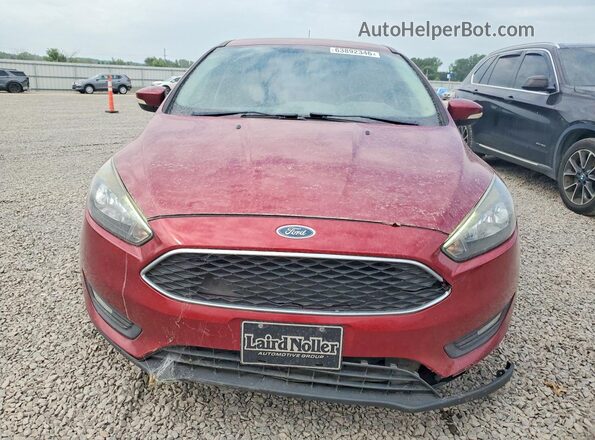 1FADP3K24GL310566 2016 FORD FOCUS Красный Вид сзади