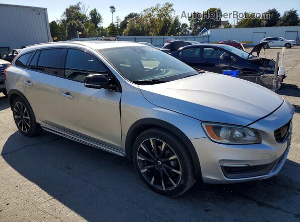 YV4612HK5G1017449 2016 VOLVO V60 Silver Դիմացի տեսք