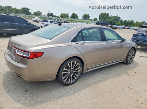 1LN6L9SKXK5602958 2019 LINCOLN CONTINENTA Gold Przód prawy