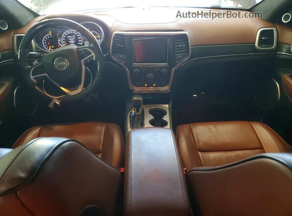 1C4RJFJG4JC102419 2018 JEEP GRAND Black Սարքավորումների վահանակի տեսք