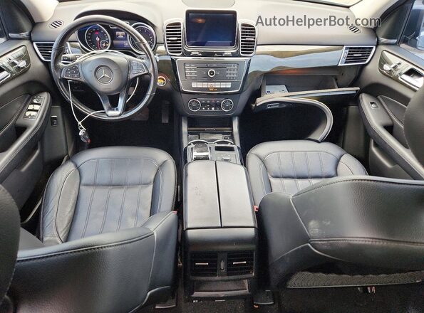 4JGDA5JB5GA685625 2016 MERCEDES-BENZ GLE Black ხელსაწყოთა პანელის ხედი