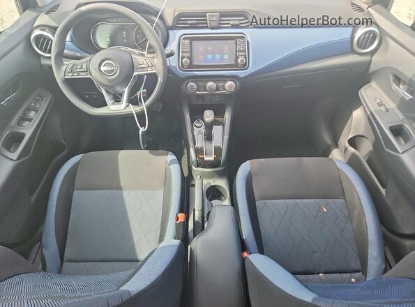 3N1CN8EV6SL876467 2025 NISSAN VERSA Black ხელსაწყოთა პანელის ხედი