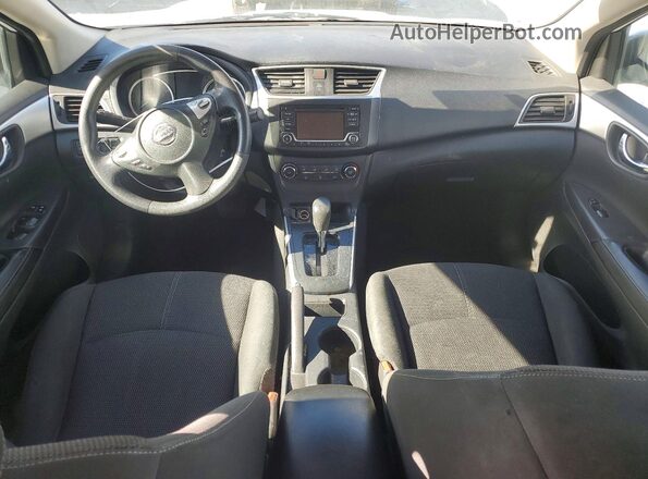 3N1AB7AP8JY341997 2018 NISSAN SENTRA White Instrument cluster view