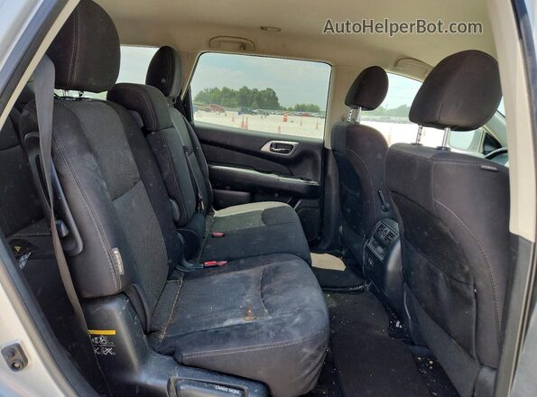 5N1DR2BNXLC603516 2020 NISSAN PATHFINDER Silver Widok wnętrza z tyłu