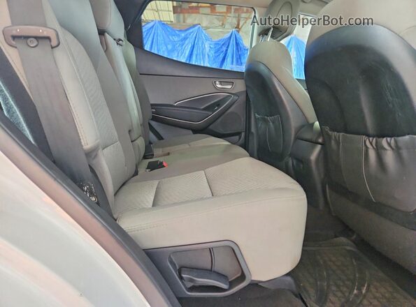 5XYZTDLB9HG441487 2017 HYUNDAI SANTA White Widok komory silnika