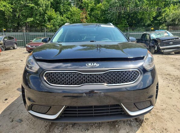 KNDCB3LC4H5066659 2017 KIA NIRO Черный Вид сзади