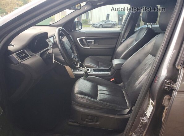 SALCR2BG9HH638584 2017 LAND ROVER DISCOVERY Gray Dashboard view
