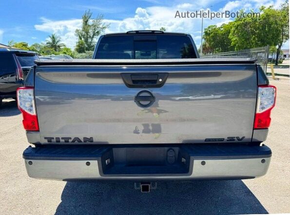 1N6AA1E68KN533253 2019 NISSAN TITAN Gray Սալոնի դիմացի տեսք
