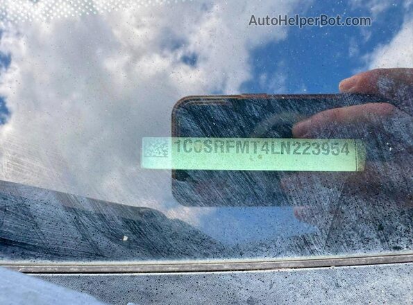 1C6SRFMT4LN223954 2020 RAM 1500 Blue Սալոնի հետևի տեսք