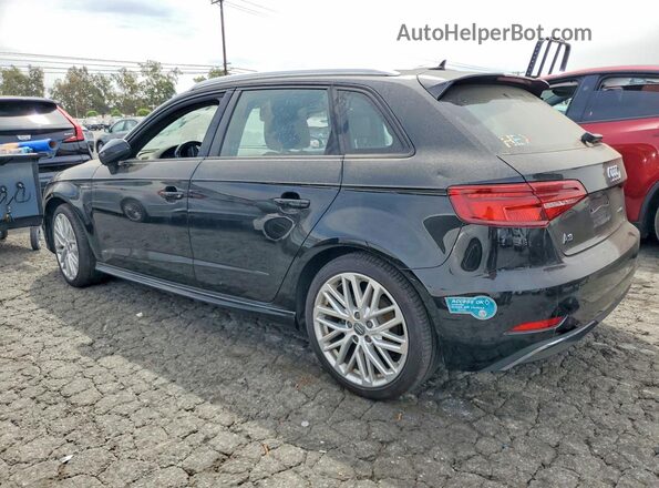 WAUUPBFF3JA058164 2018 AUDI A3 Black Rear right